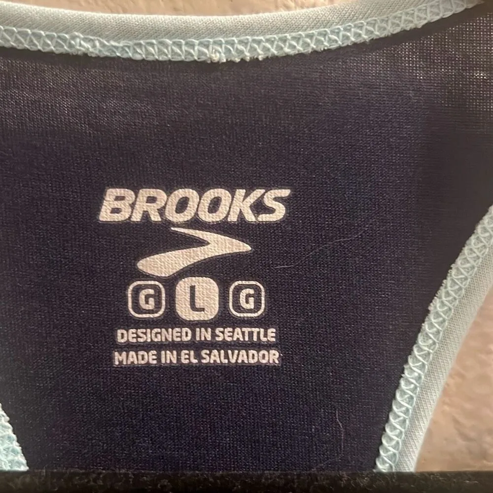 ✨Brooks Distance Graphic Navy Sz Large Tank✨ - Image 5