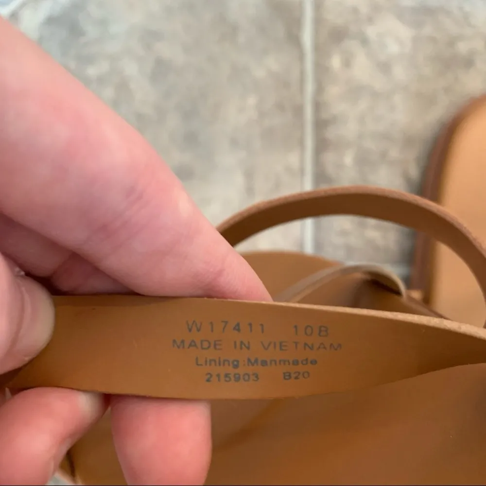 Cole Haan Strappy Flavia Grand Thong Sandals Brown // Spring, Summer, Casual - Image 4