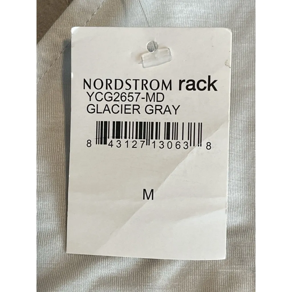 Good Luck Gem Blouse Womens M Glacier Gray V Neck Lightweight Gathered Front NWT - Image 8