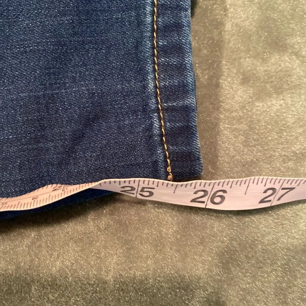 #136 MOSSIMO Low Rise Skinny Jeans Blue Size 8 - Image 10
