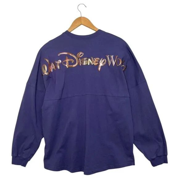 Walt Disney World Spirit Jersey Extra Large Purple 50th Anniversary Castle Shirt - Image 2