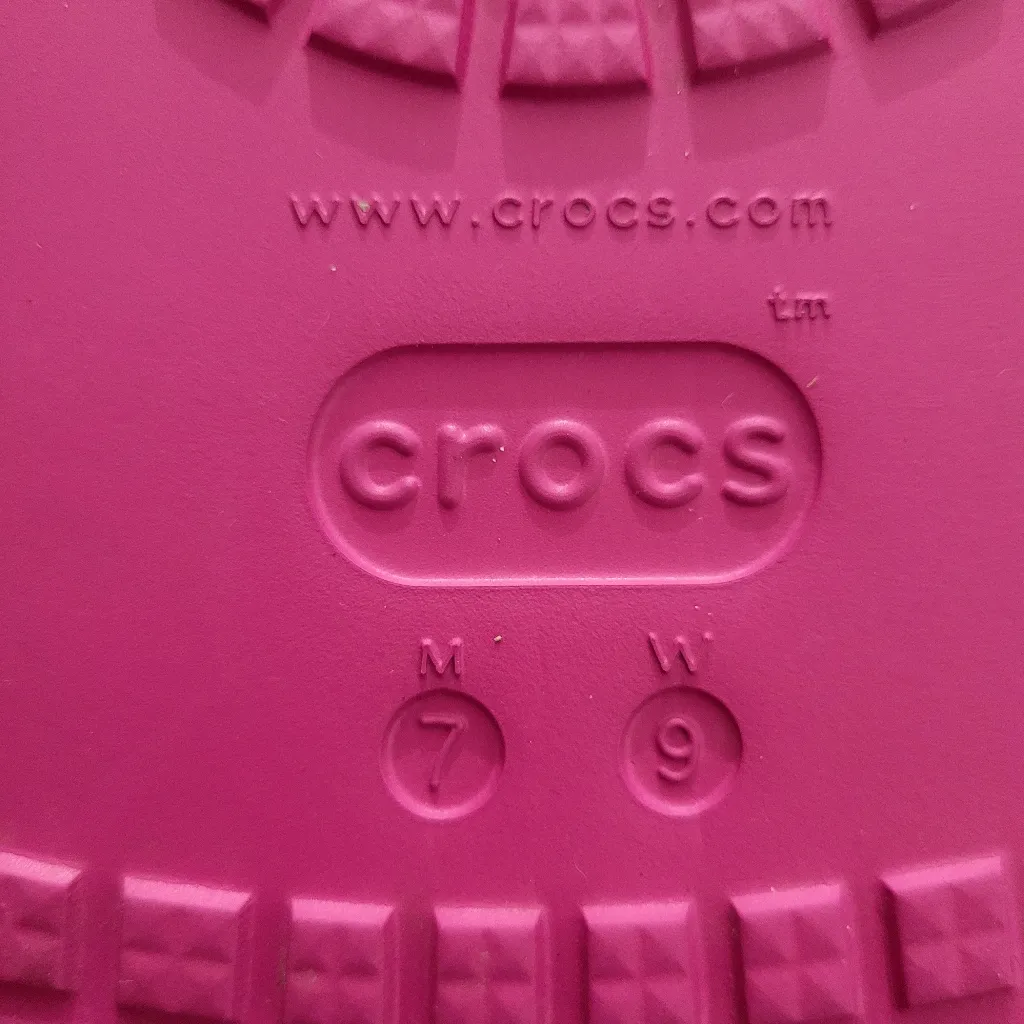 Crocs Classic Crush Clog Platform Iconic Comfort Women's Size 9 - Image 8