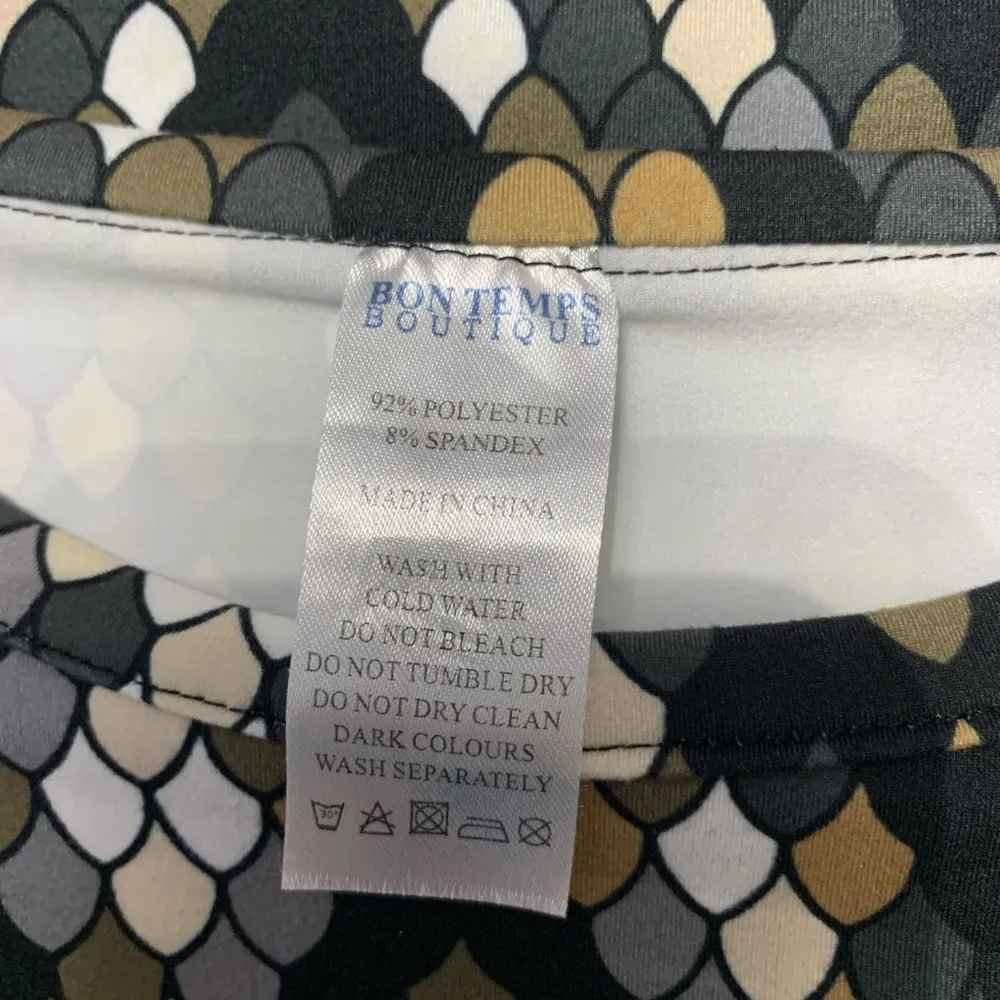 Bon Temps boutique dress Gold Size M - Image 3