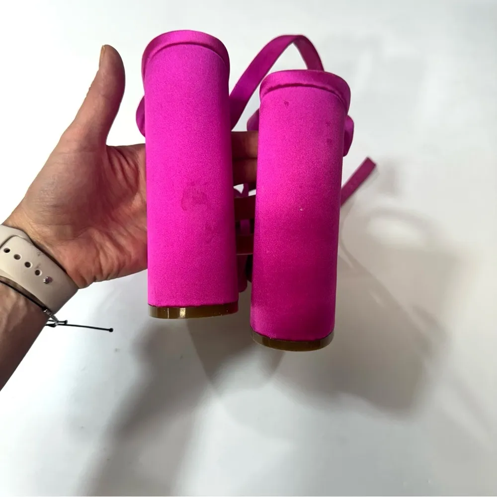 Raye  Casia Ankle Strap Platform in Hot Pink Size 6,5 - Image 5