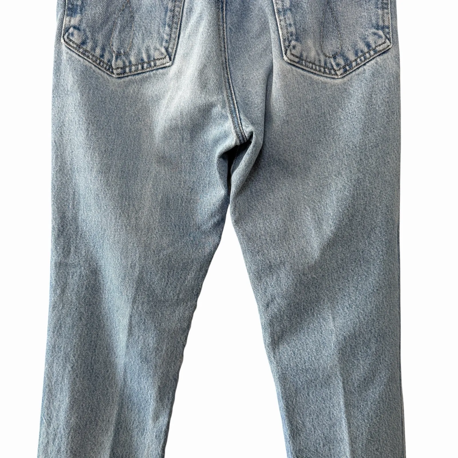 VTG 90s Calvin Klein Jeans Womens 26 Mom Straight Leg High Rise USA 100% Cotton - Image 16