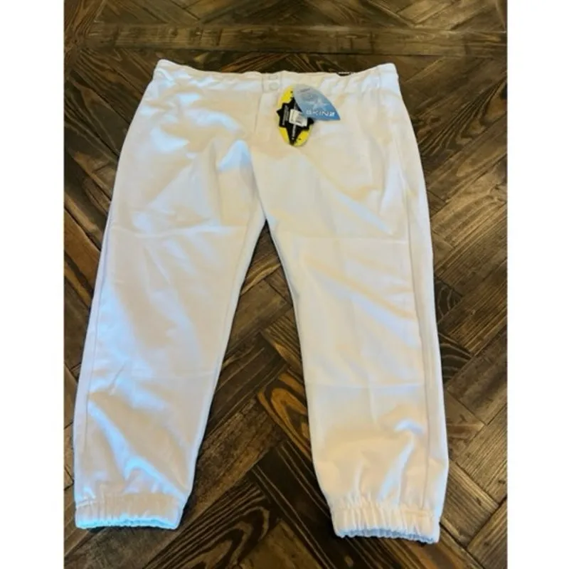 Easton Navy White Athletic Active Softball Pants Women XL League Comfy Blue - Image 10