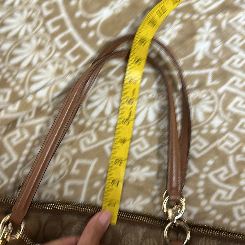 - Coach Brown Signature Tote - Image 16