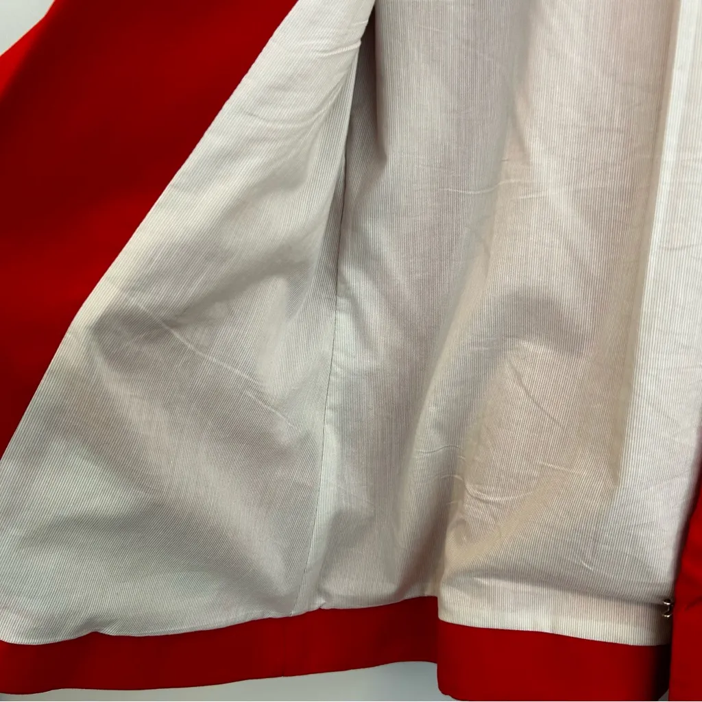 Greylin Red Blazer w/ Bell Sleeves from Anthropologie Size Small - Image 13