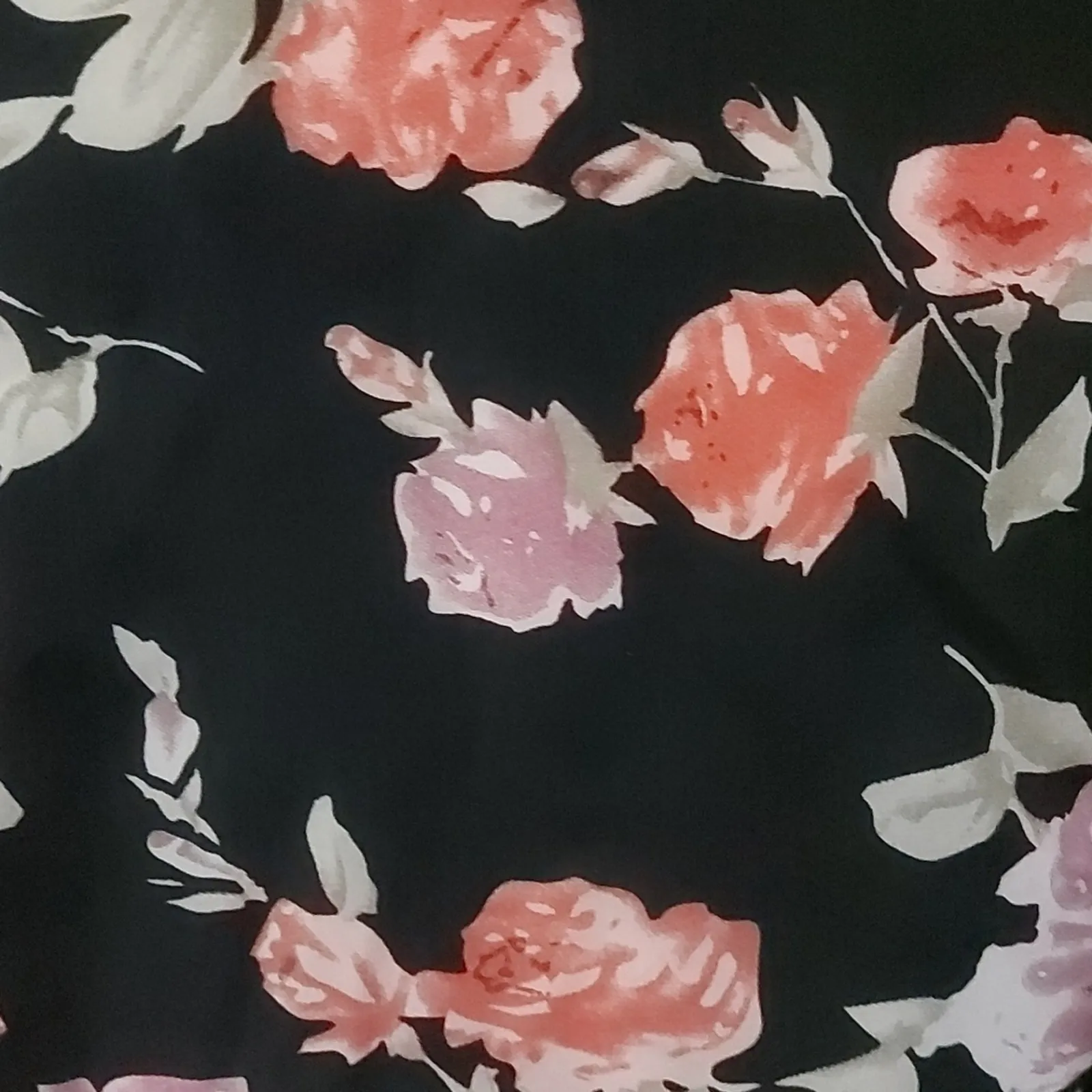 Re: Named Floral Lace Trim Crop Top M Bell Sleeve Coverup Beach Lingerie Boho Black Size M - Image 9