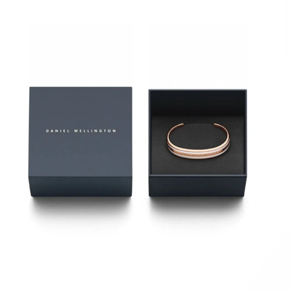 Emalie Bracelet Satin White & Rose Gold - Small - Image 5