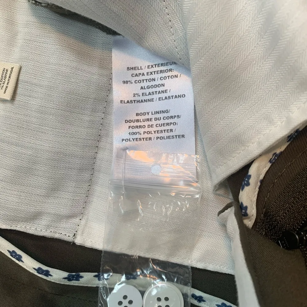 by Ellen DeGeneres new trouser slacks pants olive Green Size 2 - Image 8