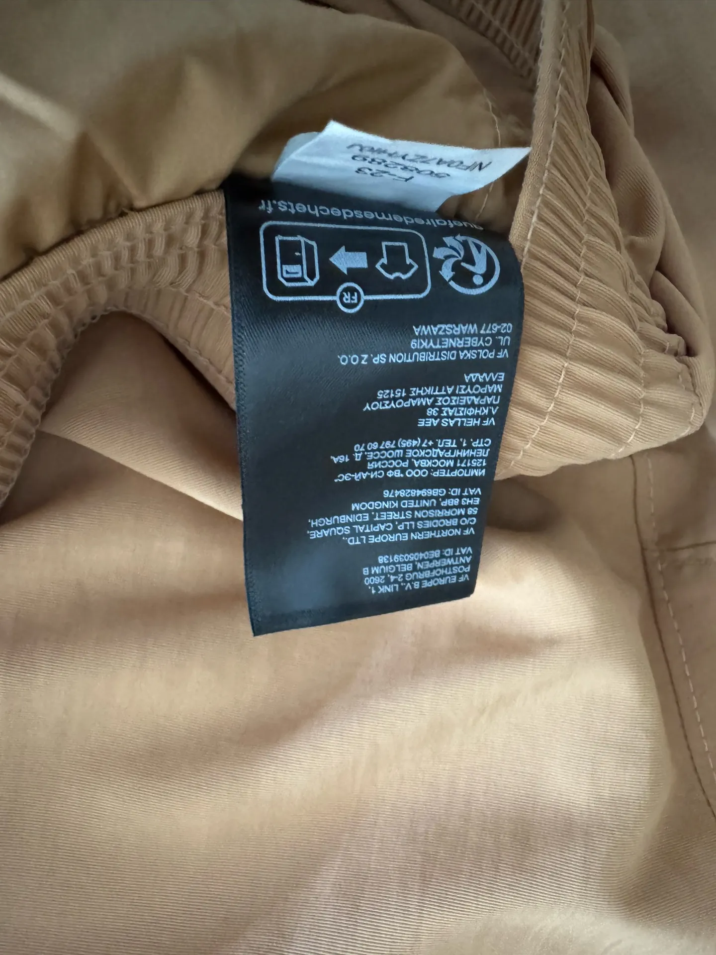 The North Face Women's TNF Nylon Easy Pants in Almond. MSRP $90. Size L - Image 15