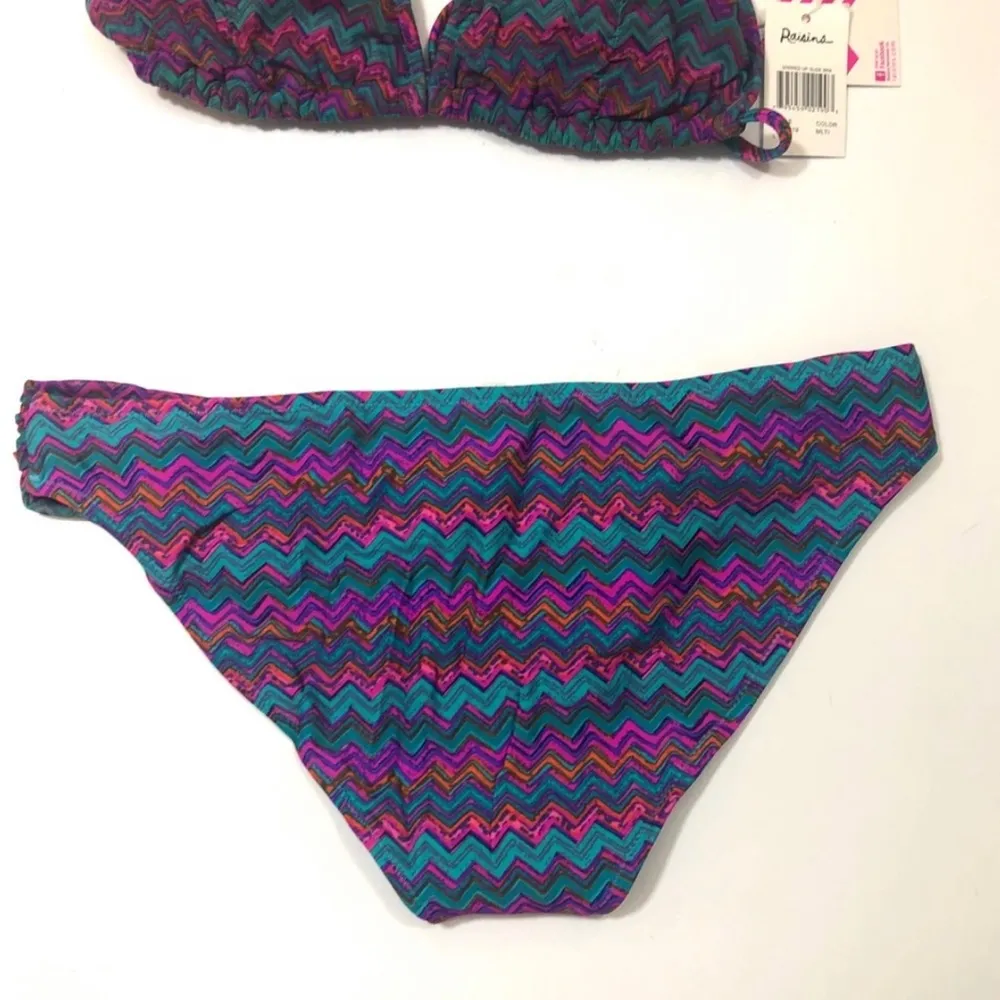 Raisins Triangle  tribal 2pieces bikini swimsuit - Image 2