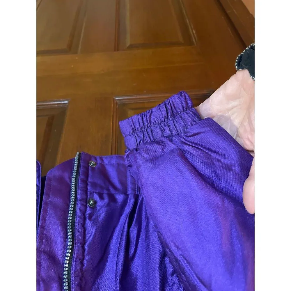 SKYR VINTAGE SKI JACKET MEDIUM Purple - Image 9