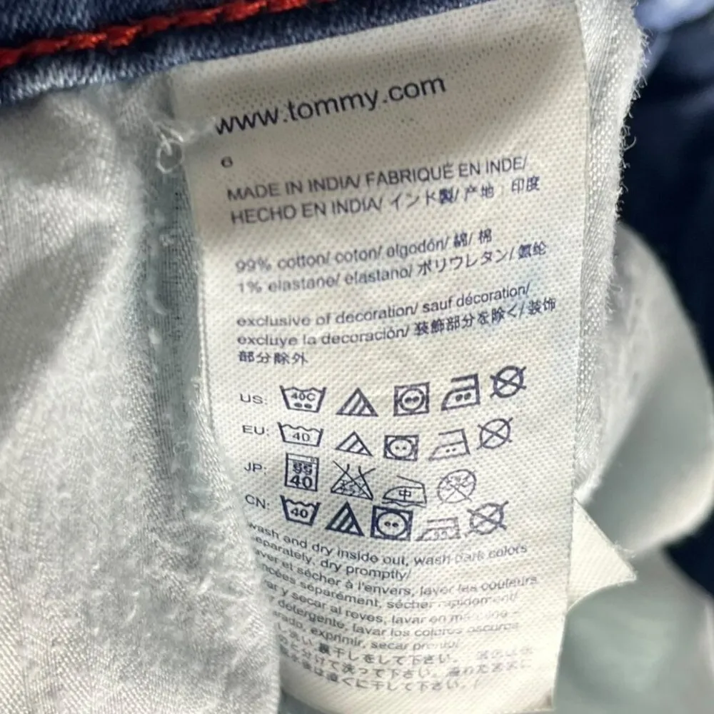 Tommy Hilfiger Women's 6 Skinny Jeans Classic Slim‎ Denim Casual Cotton Blend - Image 7