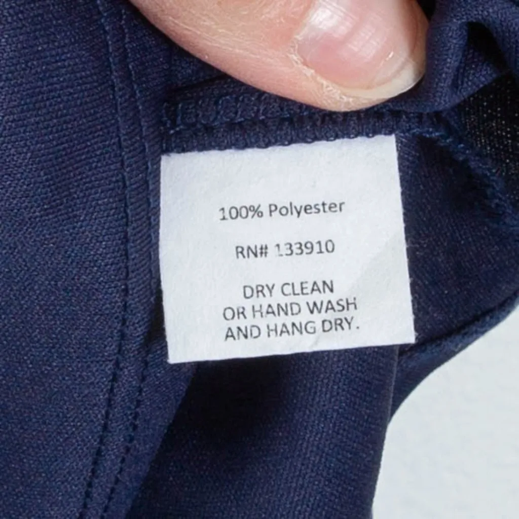 Show Me‎ Your MuMu Heather Halter Maxi Dress Navy Blue Womens Size Large - Image 11