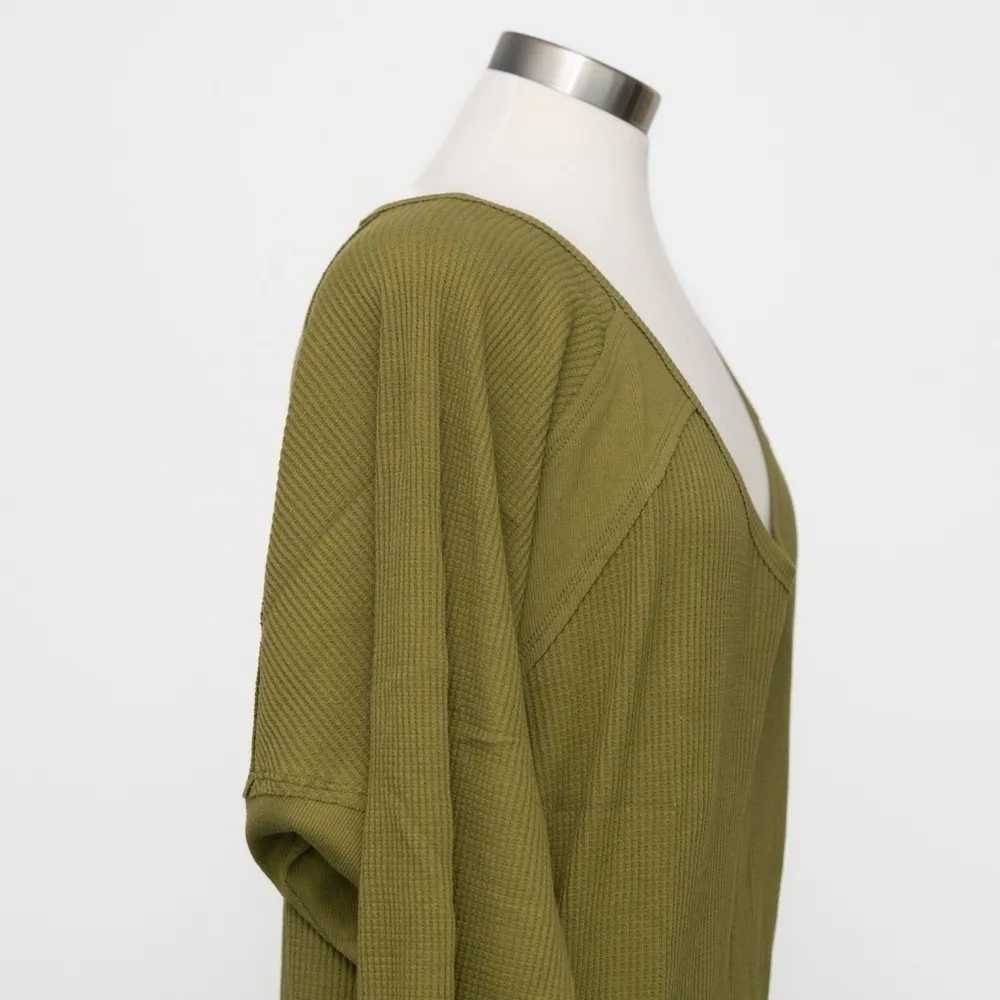 Free People Santa Clara Thermal in Ferngully - Size Small, New with Tags - Image 7