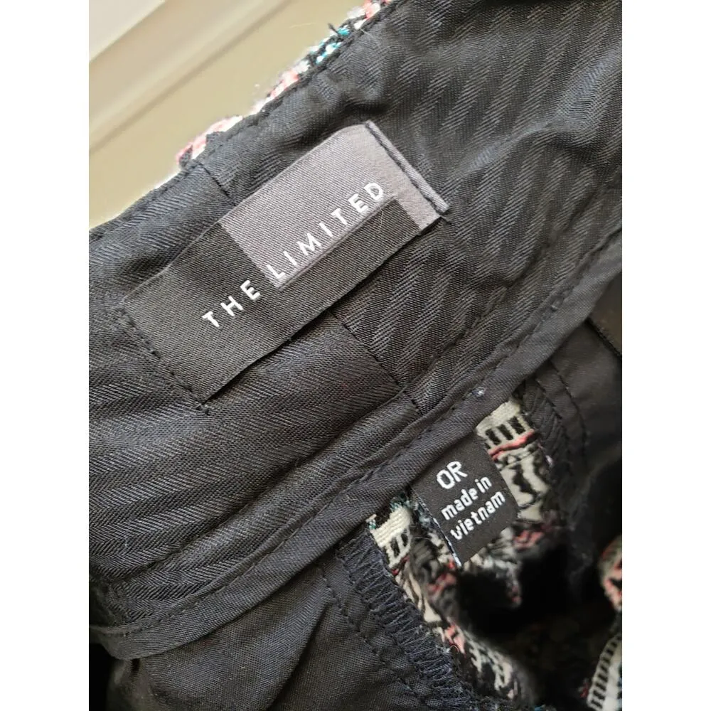 The Limited Tribal Print Women's Size OR Multicolor Cotton Blend Shorts - Image 10