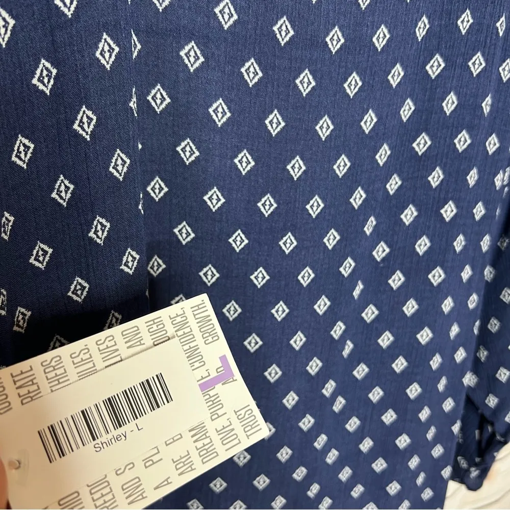 LuLaRoe Shirley Kimono Cover Up Size L NWT - Image 6