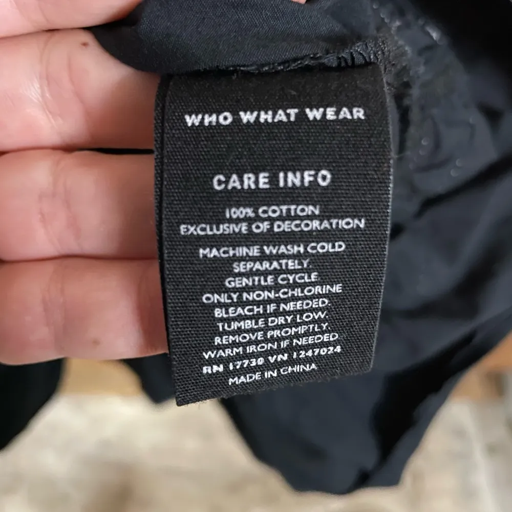 Who What Wear Ruffle Rickrack Dress - Image 3