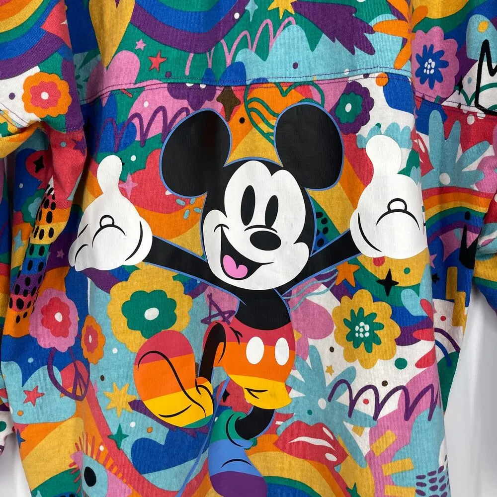 Disney Pride Collection Spirit Jersey Mickey Mouse for Adults Unisex XS - Image 5