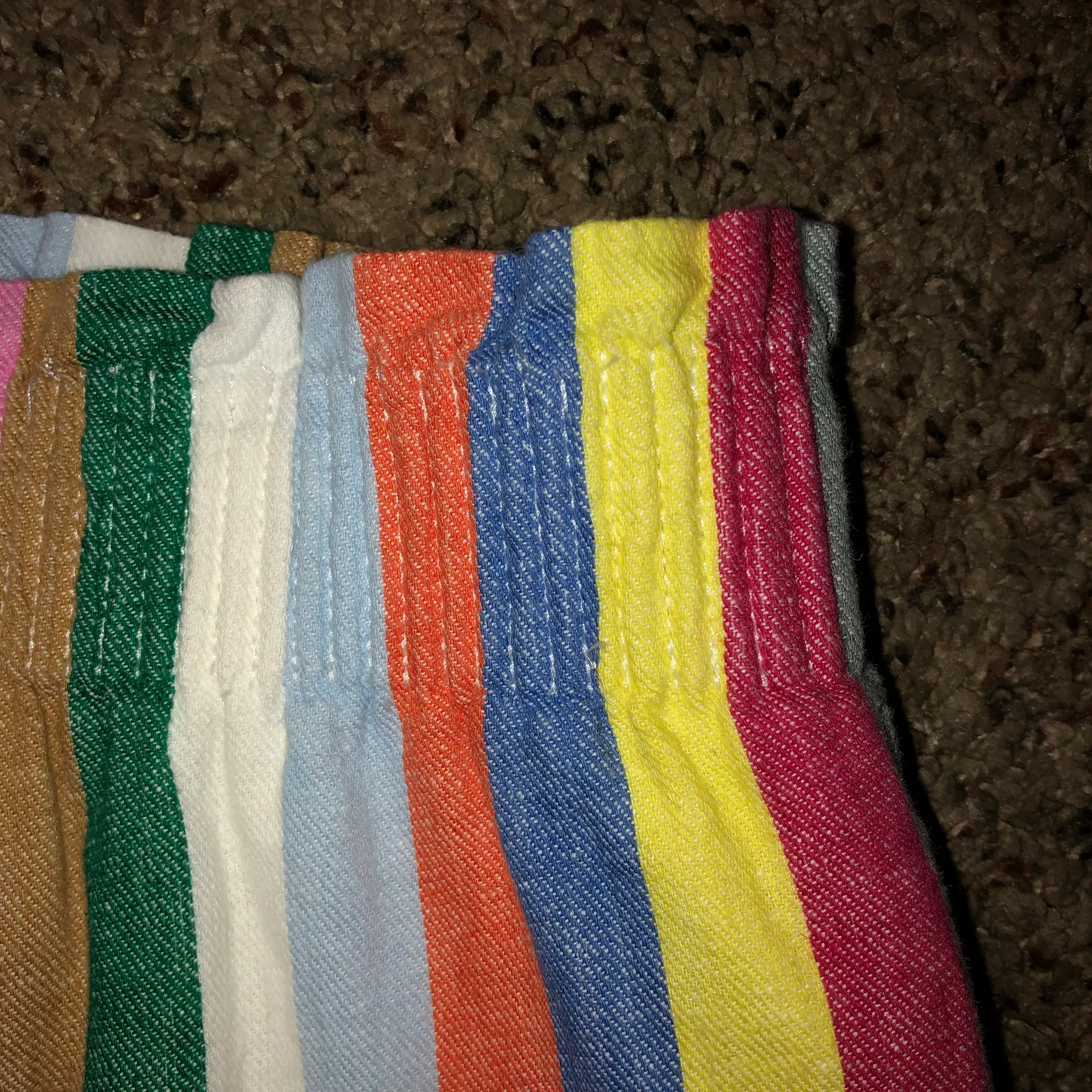 J Crew Striped Skirt Womens 12 Used - Image 5