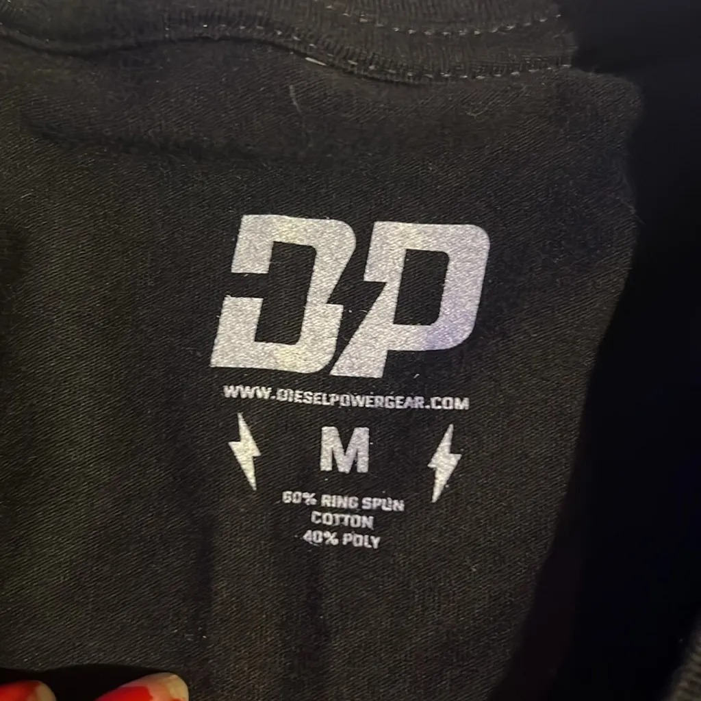 Diesel Black Tee with Vibrant Graphic - Image 7