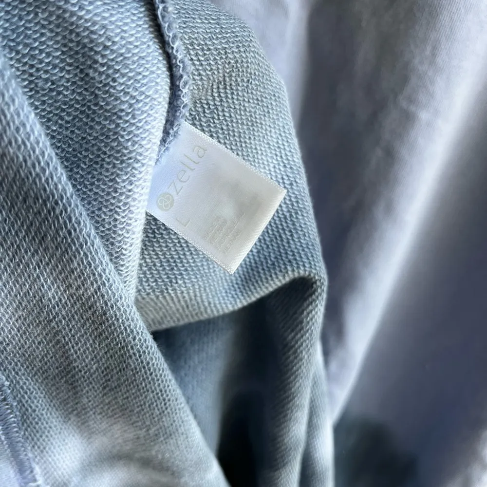 Zella purple tie dye short sleeve sweatshirt dress - Image 8