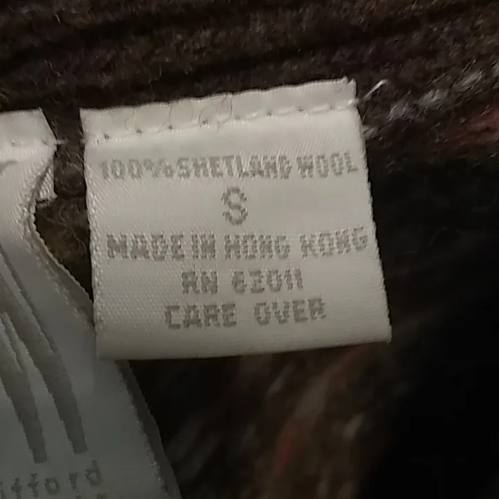 FINAL MARKDOWN Ladies' CW (Clifford & Wills) Shetland Wool Cardigan Sweater (S) - Image 4