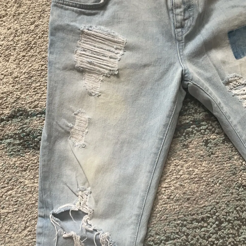 Zara distressed denim - Image 3