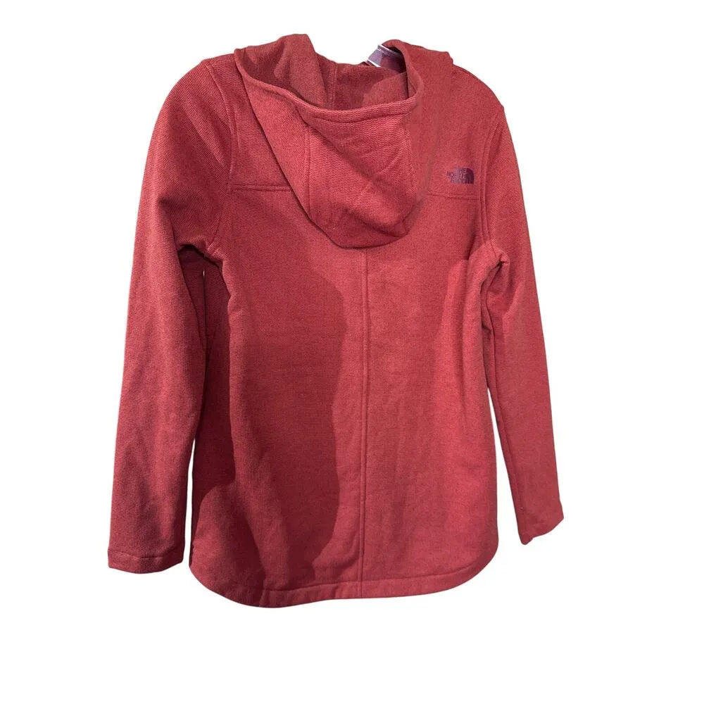 Brand New The North Face Women's Small Knit Stitch Ketchup Red Pullover Hoodie - Image 5