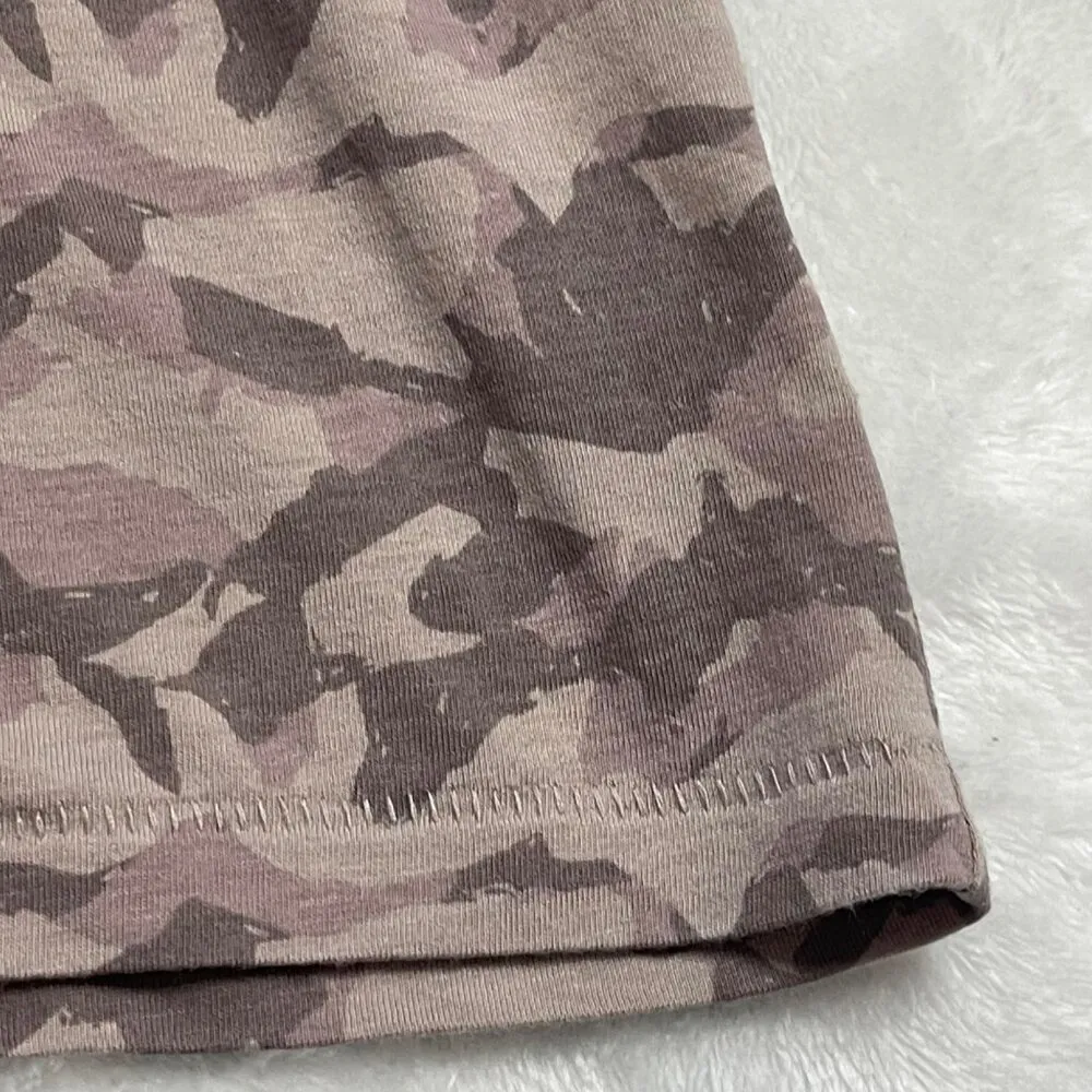 Rag & Bone Womens Camouflage Print T-Shirt Size Large Lightweight Cotton Viscose - Image 6