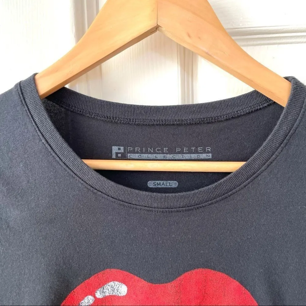 Prince Peter Collection black leopard tongue short sleeved graphic T shirt - Image 12