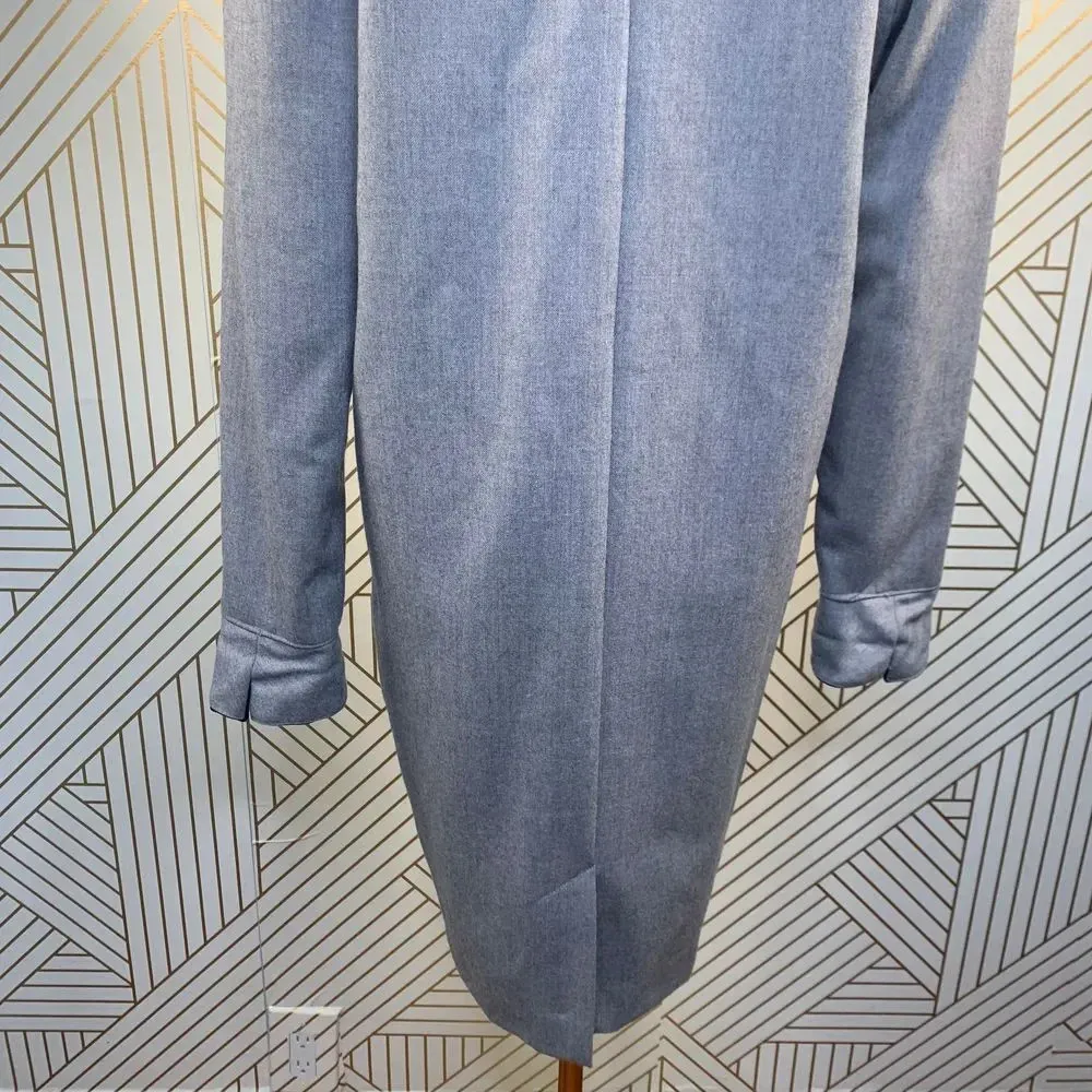 Henri Bendel Vintage Velvet‎ Collar Zip Shift Dress - Image 9