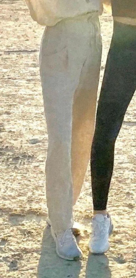 Princess Polly Tan Linen Flowy Pants - Image 6