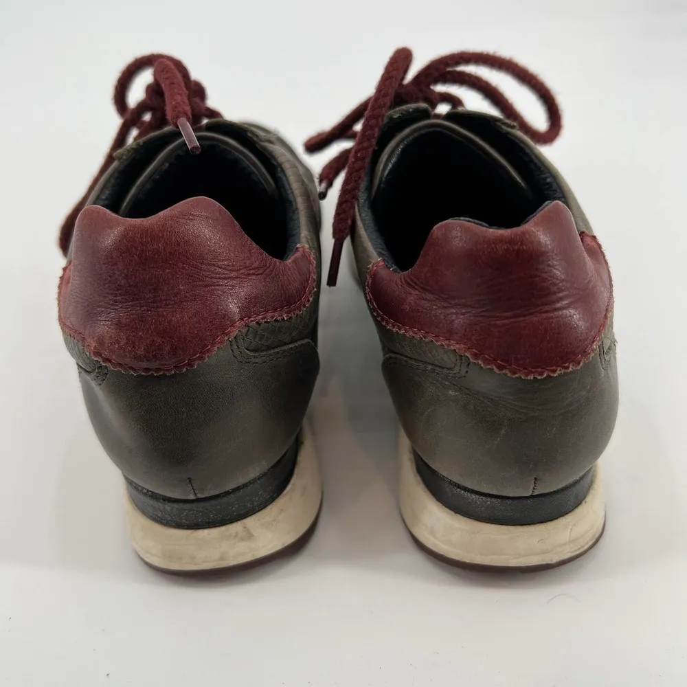 Pikolinos Mundaka Womens Shoes Sz 10.5-11 US 41 EU Gray Cuero Olmo Sneakers - Image 4