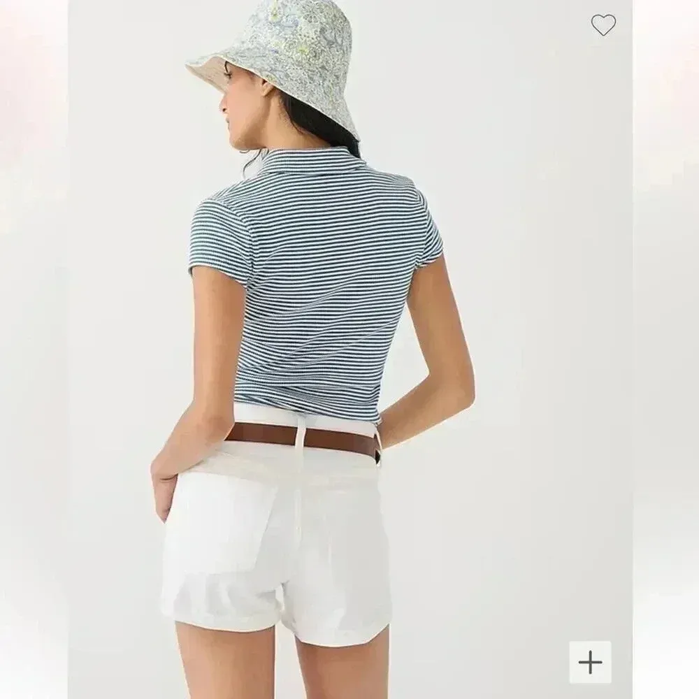 J Crew Denim Short in White Size 29 NWT - Image 2