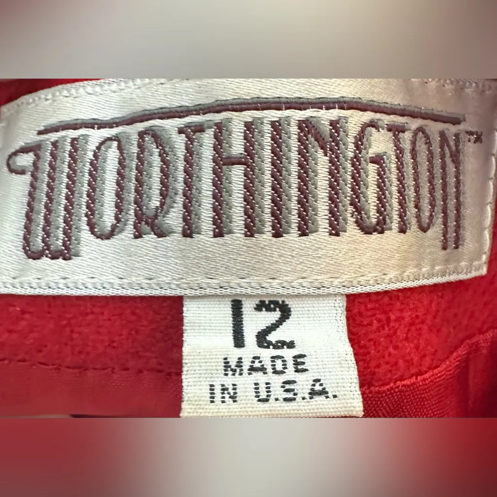Worthington sz 12 red blazer - Image 3