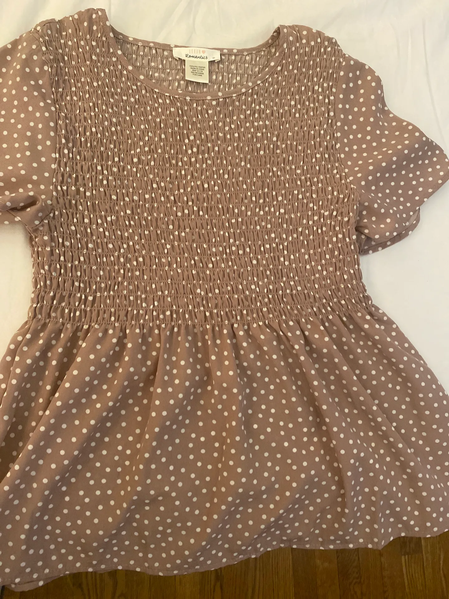 Boutique Babydoll Top Pink - Image 2