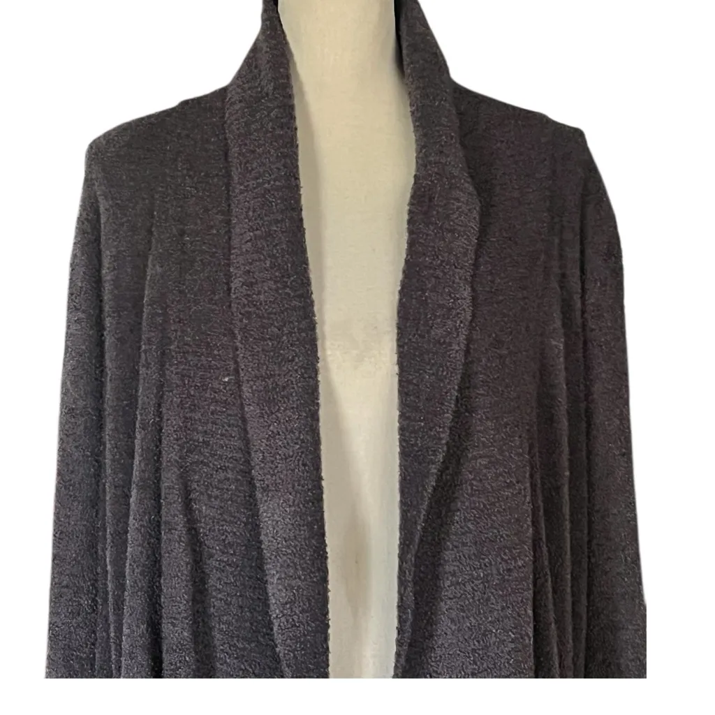 Barefoot Dreams CozyChic Lite open front cardigan. Size M. - Image 4