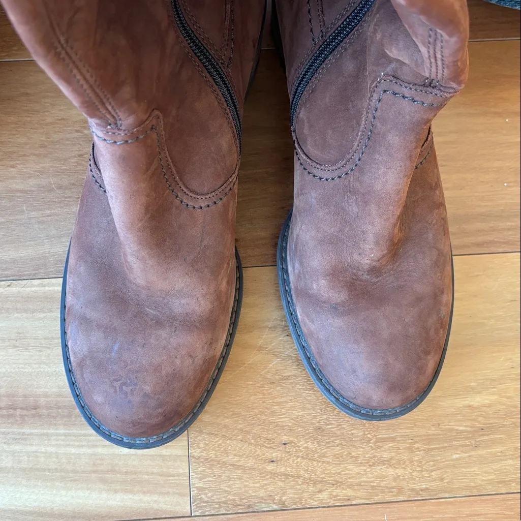 Paul Green suede boots - Image 5