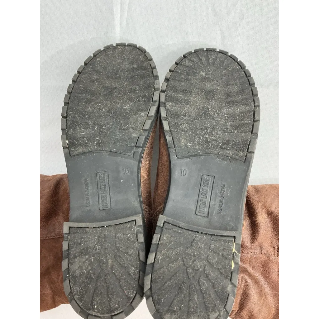 Womans Lower East Side Pull On Midcalf Boots 10 Brown Lined - Image 7