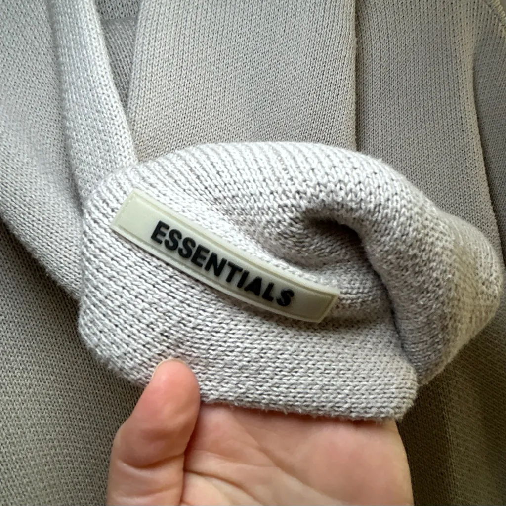 Essentials Cream Sweater Women’s large cozy minimal luxury designer cozy lounge - Image 6