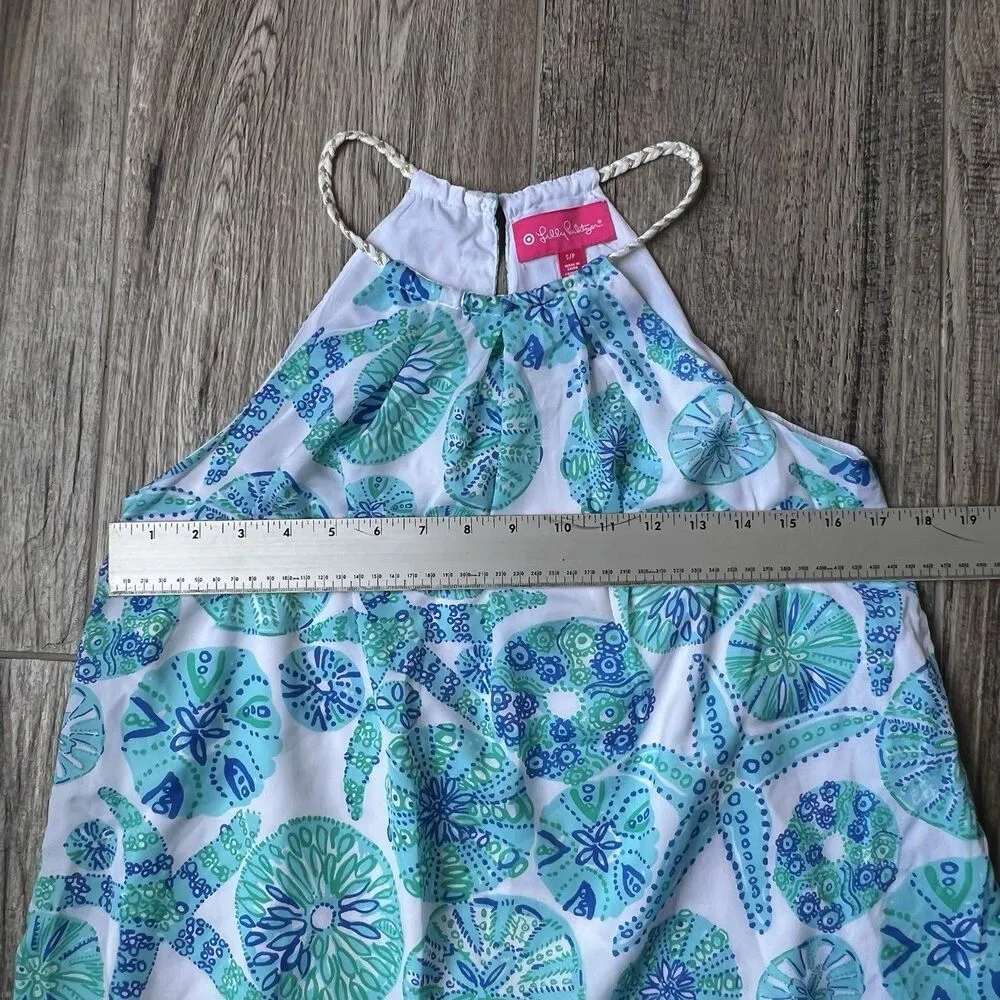 Lilly Pulitzer Target Sea Urchin Halter summer lightweight beach Top SMALL  #47 - Image 8