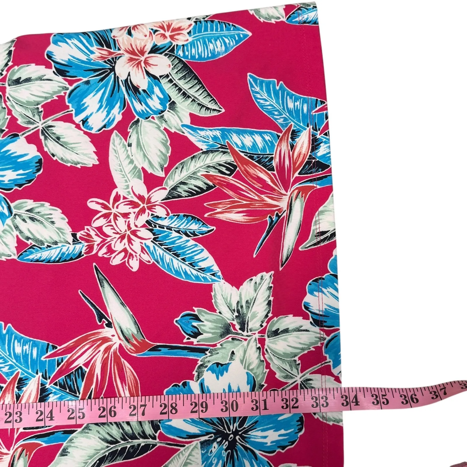 Tommy Bahama Golf Sleeveless Polo Dress Tropical Floral Pink Tennis Size S - Image 2