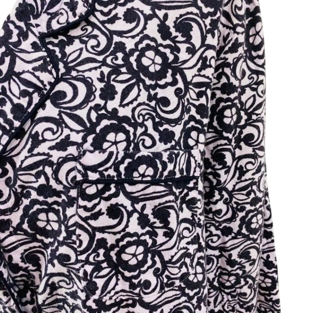 Nordstrom Lingerie Flannel Pajama Shirt Womens Xlarge - Image 2