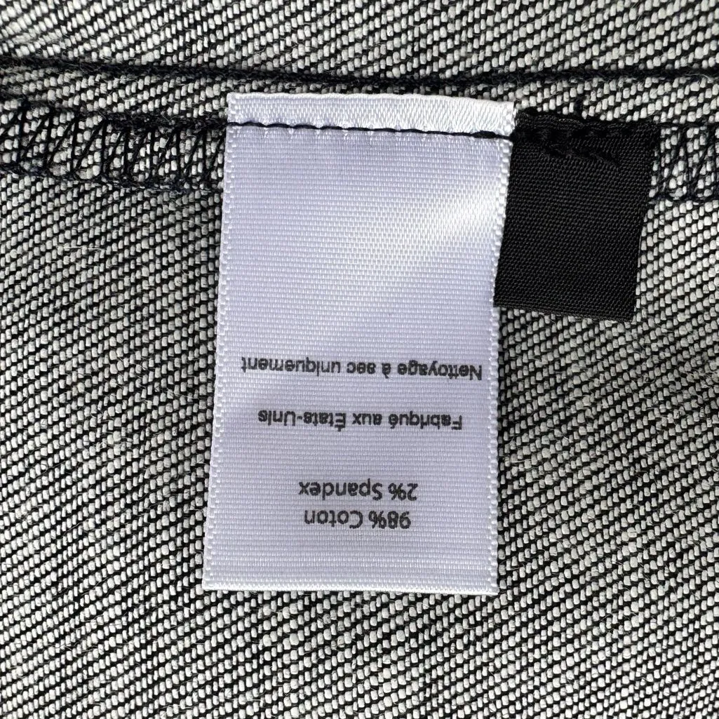 EB Denim Indigo Wrap Mini Skirt Buckle XXL Blue - Image 3