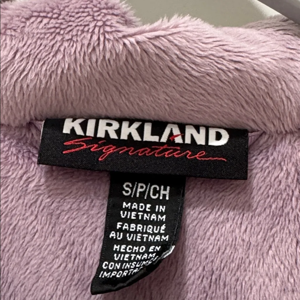 Kirkland Signature Women's Lavender Utility Jacket soft outer with plush lined - Image 5