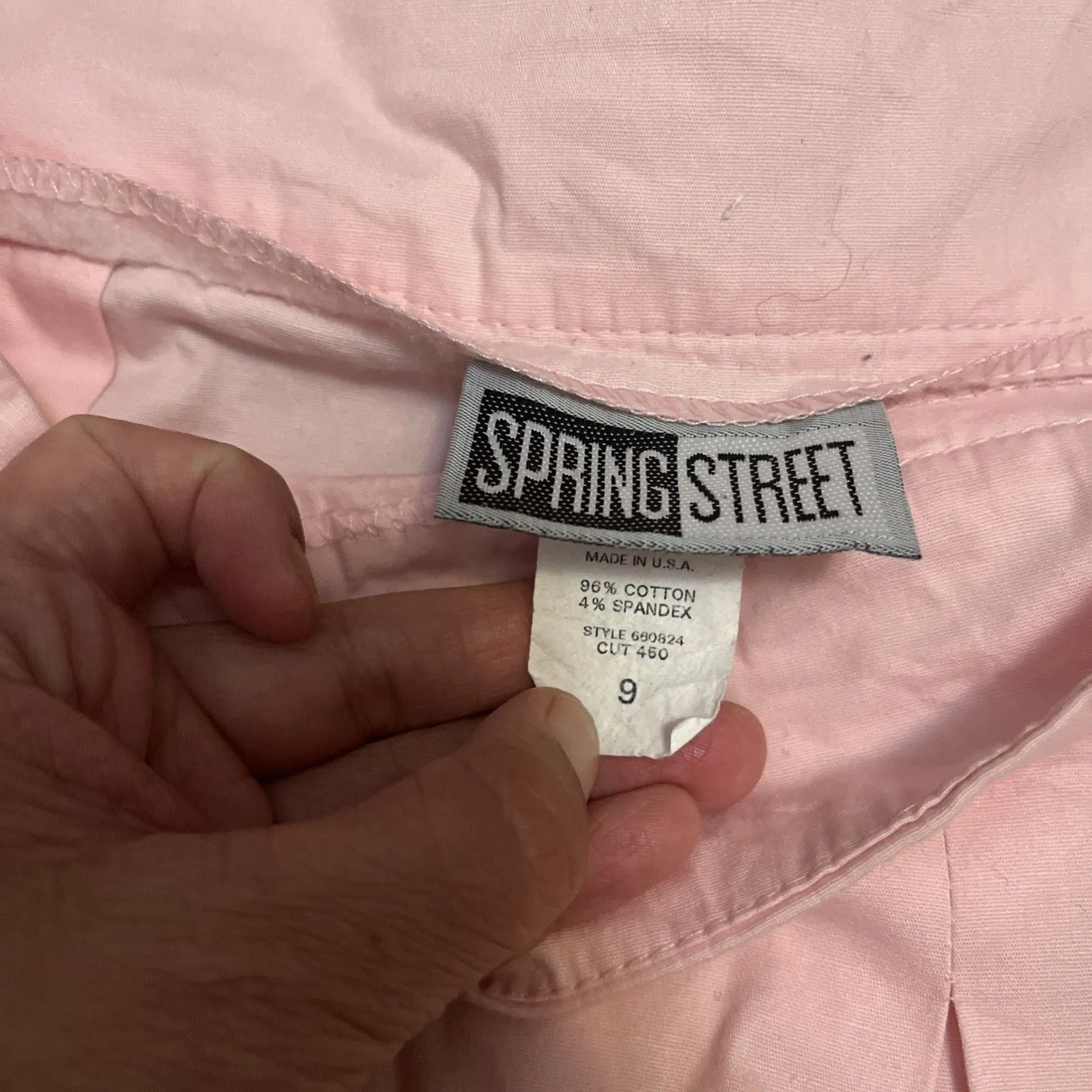 90s y2k mini skirt 9 pink pleated circle barbie twee preppy academic some flaws Size M - Image 3