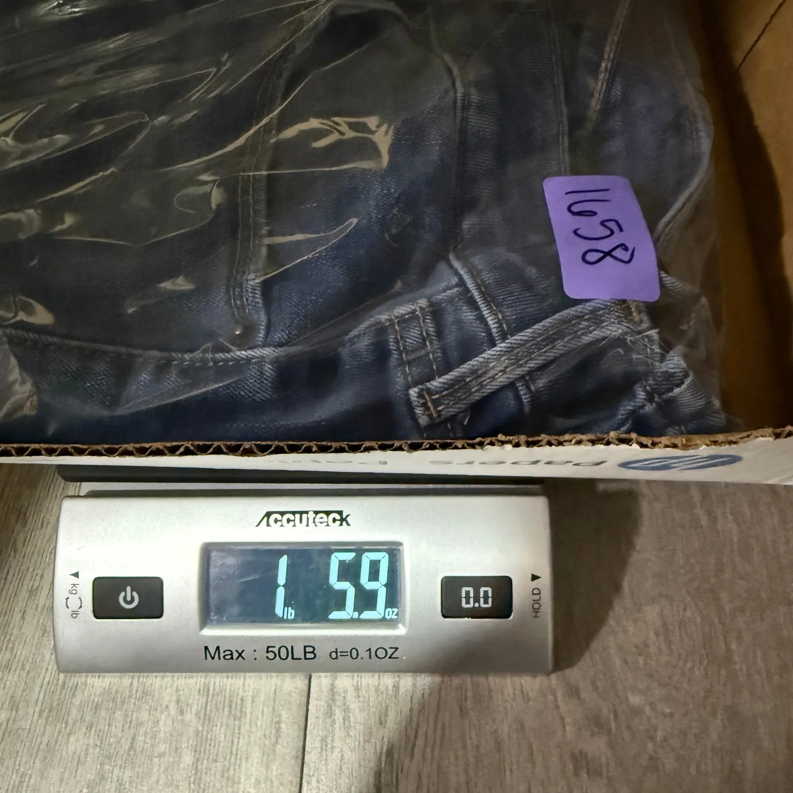 Old Navy 16 LONG 36W Blue Bootcut Jean Denim Casual Work Comfort Western Stretch - Image 9